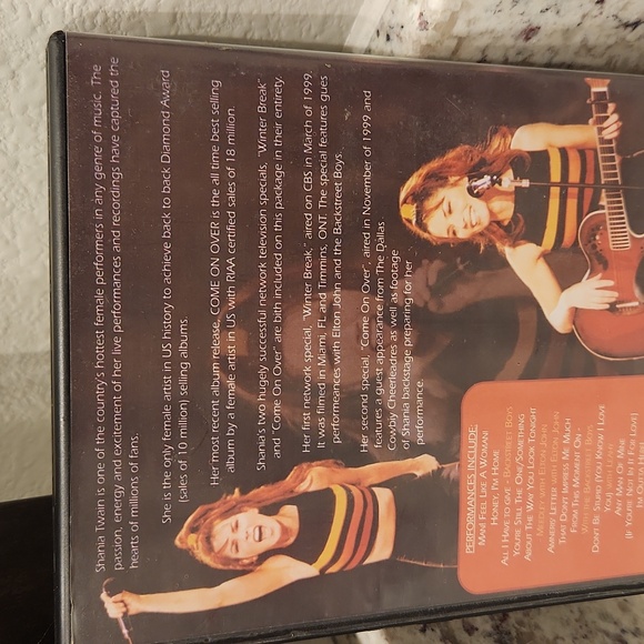 Shania Twain The Specials DVD Featuring Winter Break & Come on Over - Picture 5 of 6